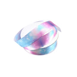 Starry Sky Pastel Pattern Ribbon, 7/8-Inch, 3-Yard