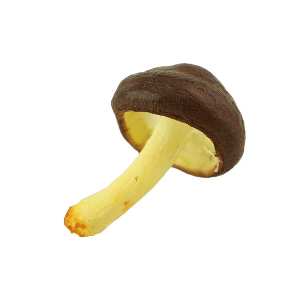 Realistic Faux Mini Mushroom Decoration, Dark Coffee, 2-1/2-Inch