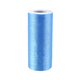 Sheer Organza Solid Color Tulle Roll, 6-Inch, 25-Yard