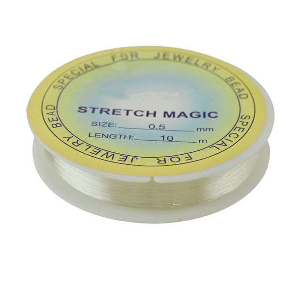 Elastic Wire Thread for Jewelry, 3 ft