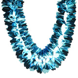 Metallic Floral Foil Garland, 6-1/4-Inch, 12-Feet