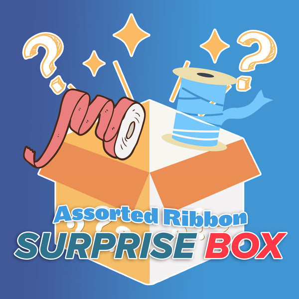 Assorted Craft Ribbon Surprise Box - Large