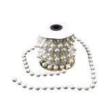 Acrylic Pearl Strand, 2/5-Inch, 6-Yard