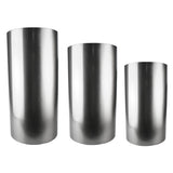Metal Cylinder Stands, Assorted Sizes, 3-Pack