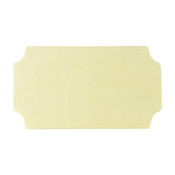 DIY Notched Corner Rectangle Craft Wood Shapes, 3-3/16-Inch, 12-Count