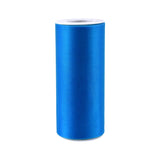 Sheer Organza Solid Color Tulle Roll, 6-Inch, 25-Yard