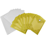 Gemstone Accent Laser Cut Blank Invitation, 6-3/4-Inch x 5-Inch