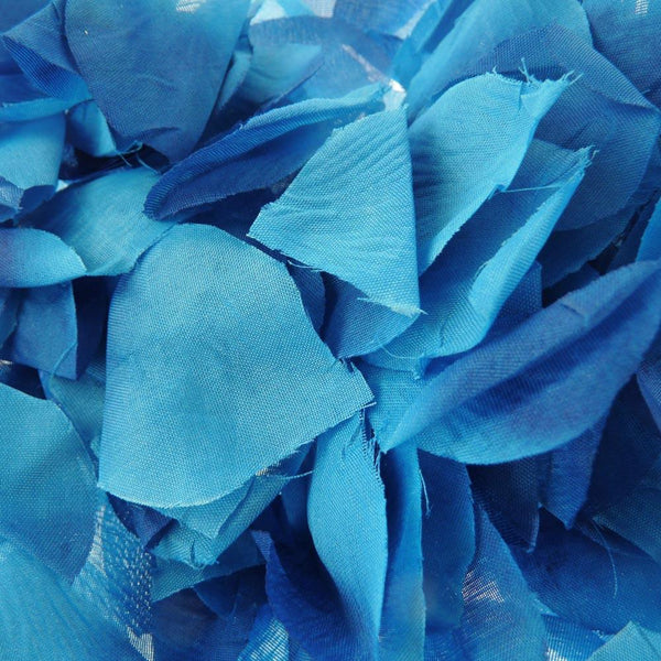 Solid Faux Rose Petals Table Confetti, 400-Piece, Royal Blue