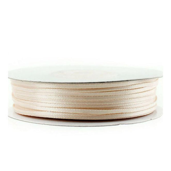 Double Faced Satin Ribbon, 1/16-inch, 100-yard, Ivory