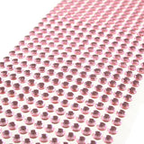 Self Adhesive Rhinestone Circle, 6mm, 72-count