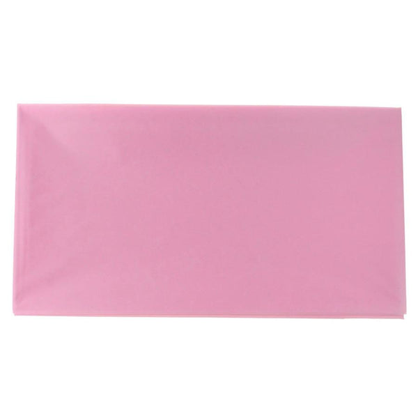 Plastic Table Cover, Rectangular, 54-Inch x 108-Inch, Mauve