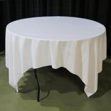Round Fabric Table Cloth Cover, 120-Inch