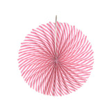 Paper Rosette Pinwheel Party Backdrop Fans, Assorted Sizes, 3-Piece
